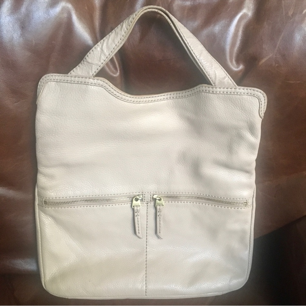 EUC- Fossil Leather Bag